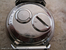 Load image into Gallery viewer, 24-Hour Accurtron Astronaut with Perfect Stainless Bezel Ring, Electric, Huge 38mm