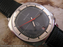 Load image into Gallery viewer, Accutron TV Style Gray-Silver Dial with Date, Electric, 36x43mm