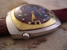 Load image into Gallery viewer, Cool Sixties Accutron with Rare 'Tortoise' Dial, Electric, Huges 39x40mm