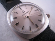 Load image into Gallery viewer, Perfect Accutron Date with Brushed Silver Case, Electric, 35.5mm