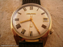 Load image into Gallery viewer, Roman Dial Accutron with Date, Electric, 34mm