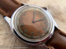 Load image into Gallery viewer, Alprosa (Enicar) Military Style with Two-Tone Copper Dial, Manual, 32mm