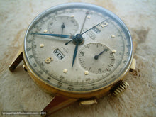 Load image into Gallery viewer, Angelus Chronodato Triple Date Chronograph, Manual, Huge 38mm