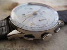 Load image into Gallery viewer, Rare Angelus Chronodato Day-Date-Month, Manual, Huge 38m