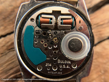 Load image into Gallery viewer, Accutron Spaceview First Year of Issue in Asymmetrical Case with 14K Gold Inlay -- Rare, Electronic, 33.5x40mm