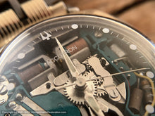 Load image into Gallery viewer, Accutron Spaceview First Year of Issue in Asymmetrical Case with 14K Gold Inlay -- Rare, Electronic, 33.5x40mm