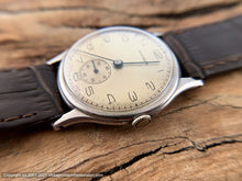 Load image into Gallery viewer, Arcadia Military Style Original Pale Bronze Dial with Fine Black Numerals, Manual, 32mm
