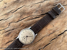 Load image into Gallery viewer, Arcadia Military Style Original Pale Bronze Dial with Fine Black Numerals, Manual, 32mm