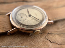 Load image into Gallery viewer, Arsa Two-Tone Dial with Fab Patina in Rose-Gold Plated Case, Manual, 35mm