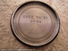 Load image into Gallery viewer, WWII Era Basis with Original Copper Dial, Manual, 31mm