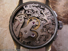 Load image into Gallery viewer, Wonderful Baylor (Heuer) Chronograph with Yellow Patina Dial , Manual, Large 34mm