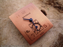 Load image into Gallery viewer, Salmon Dial Benrus Tank Rose Gold Case, Manual, 22x32mm