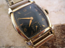 Load image into Gallery viewer, Emerald Green Benrus Tonneau Rectangular, Manual, 28x38.5mm