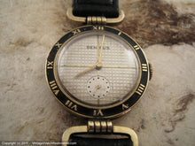 Load image into Gallery viewer, Unusual Benrus White Checker Pattern Dial with Pivot Style Lugs, Manual, 32mm