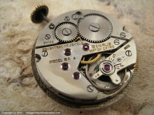 Load image into Gallery viewer, Unusual Benrus White Checker Pattern Dial with Pivot Style Lugs, Manual, 32mm