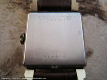 Load image into Gallery viewer, Square Benrus Silver Gothic Deco Dial, Manual, 26x38mm