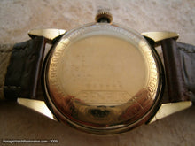 Load image into Gallery viewer, Amber Dial Benrus with Deco Lugs, Manual, 33.5mm