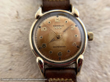 Load image into Gallery viewer, Benrus with Stunningly Warm Orange Patina and Tear-Drop Lug Case, Automatic, 33mm