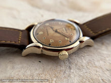 Load image into Gallery viewer, Benrus with Stunningly Warm Orange Patina and Tear-Drop Lug Case, Automatic, 33mm
