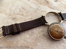 Load image into Gallery viewer, Benrus with Stunningly Warm Orange Patina and Tear-Drop Lug Case, Automatic, 33mm