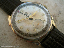 Load image into Gallery viewer, Benrus Original Patina Pie Shaped Dial with Day and Date Functions, Manual, 30mm