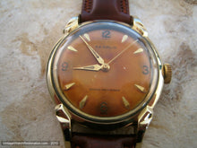 Load image into Gallery viewer, NOS Benrus Amber Dial with Deco Lugs, Manual, 33mm