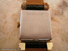 Load image into Gallery viewer, Rare Square Benrus Day/Date Gem, Manual, 26x26mm