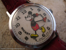 Load image into Gallery viewer, Fabulous Large Bradley Mickey Mouse, Manual, Large 34mm