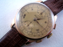 Load image into Gallery viewer, 18K Rose Gold Breitling Rare Venus 170 Beauty, Chronograph, Huge 38mm