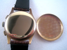 Load image into Gallery viewer, 18K Rose Gold Breitling Rare Venus 170 Beauty, Chronograph, Huge 38mm