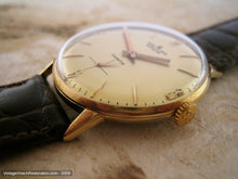 Load image into Gallery viewer, Breitling Cadette with Yellow Gold Dial, Manual, Large 35mm