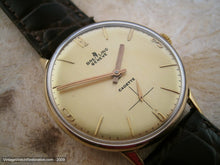 Load image into Gallery viewer, Breitling Cadette with Yellow Gold Dial, Manual, Large 35mm