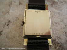 Load image into Gallery viewer, Early 1950s Bulova Decorative Case with Ruby Markers, Manual, 22x36mm
