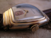 Load image into Gallery viewer, Bulova Two Tone Deco Case, Manual, 25x35.5mm