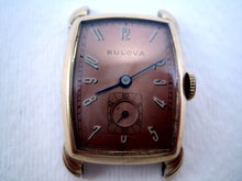 Load image into Gallery viewer, Bulova Art Deco Gem Tank Original, Manual, 22x34mm