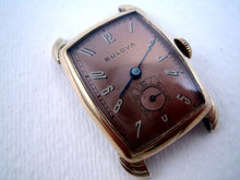 Load image into Gallery viewer, Bulova Art Deco Gem Tank Original, Manual, 22x34mm