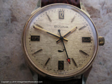 Load image into Gallery viewer, Bulova Sea King Golden Textured Dial, Manual, 32mm