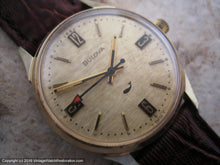 Load image into Gallery viewer, Bulova Sea King Golden Textured Dial, Manual, 32mm