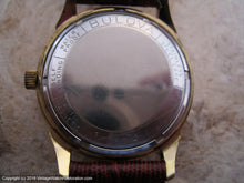 Load image into Gallery viewer, Bulova Sea King Golden Textured Dial, Manual, 32mm