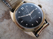 Load image into Gallery viewer, Bulova 23 Jewels Black Sunburst Dial, Automatic, 31x40mm