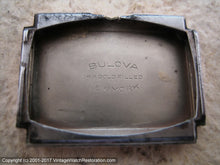 Load image into Gallery viewer, Copper Dial Bulova in Rectangular Copper-Gold Case, Manual, 21x28.5mm