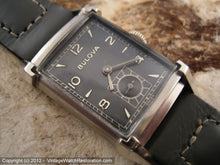 Load image into Gallery viewer, Stunning Gray Dial Bulova Fifth Avenue, Manual, 21.5x38mm
