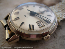 Load image into Gallery viewer, Bulova Whale with Date and Decoratively Style Roman Numbers, Manual, 33mm