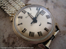 Load image into Gallery viewer, Bulova Whale with Date and Decoratively Style Roman Numbers, Manual, 33mm