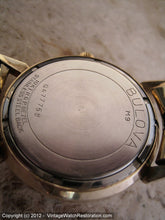 Load image into Gallery viewer, Bulova Whale with Date and Decoratively Style Roman Numbers, Manual, 33mm