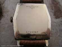 Load image into Gallery viewer, Bulova from Sixties with Original Two Tone Dial and Textured Bezel , Manual, 29x38mm