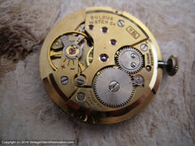 Load image into Gallery viewer, Bulova from Sixties with Original Two Tone Dial and Textured Bezel , Manual, 29x38mm
