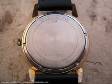 Load image into Gallery viewer, Bulova Black and Gold Roman Modern Dial, Manual, 33mm