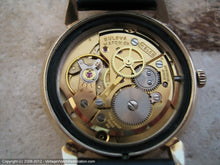 Load image into Gallery viewer, Bulova Black and Gold Roman Modern Dial, Manual, 33mm