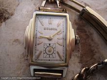 Load image into Gallery viewer, Bulova Depression Era Stepped Pyramid Case, Manual, 25x37mm
